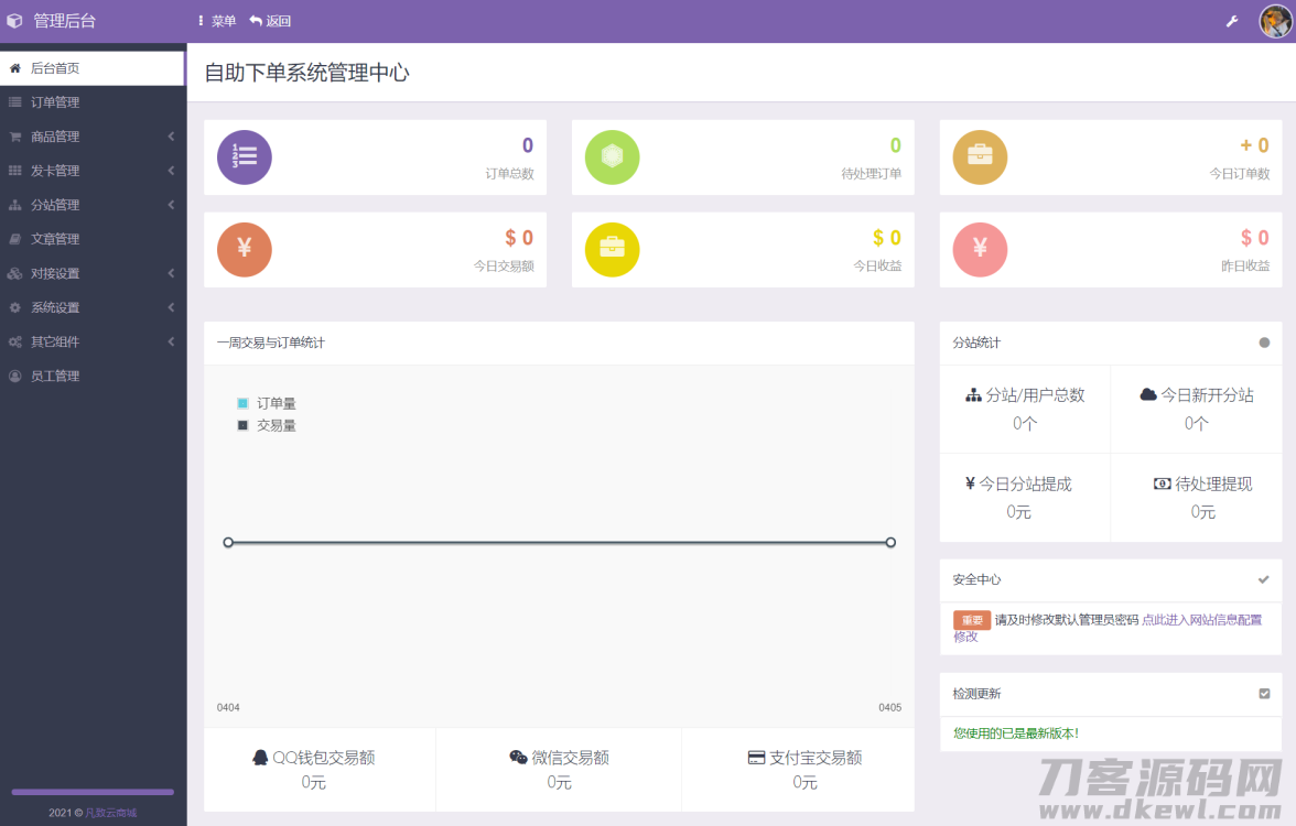 彩虹代刷6.6免授权版源码+后台同步更新+独家防黑策略